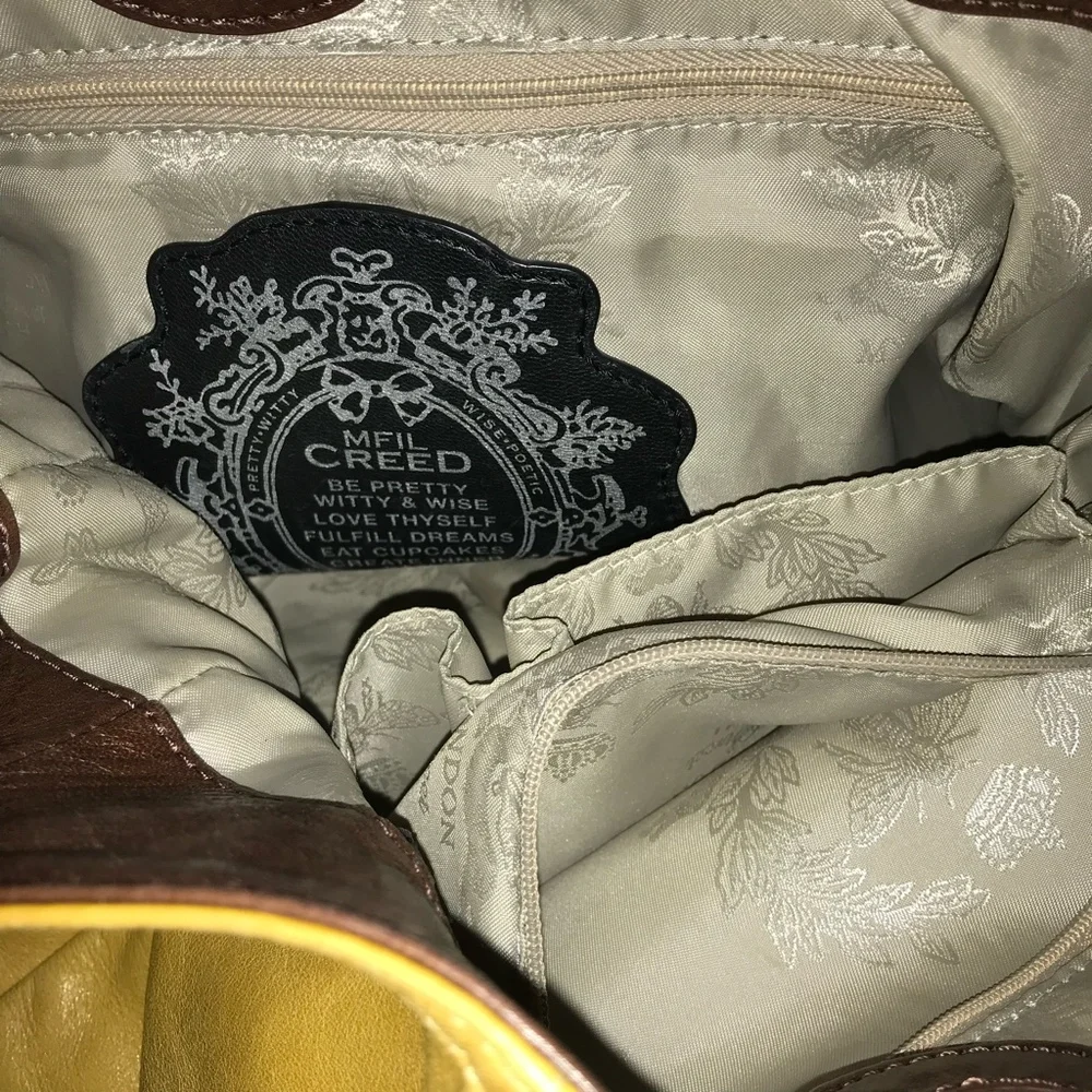 My Flat in London Snakeskin Hobo Vtg Bag (Rare) w/ Stud Bottom Great Condition